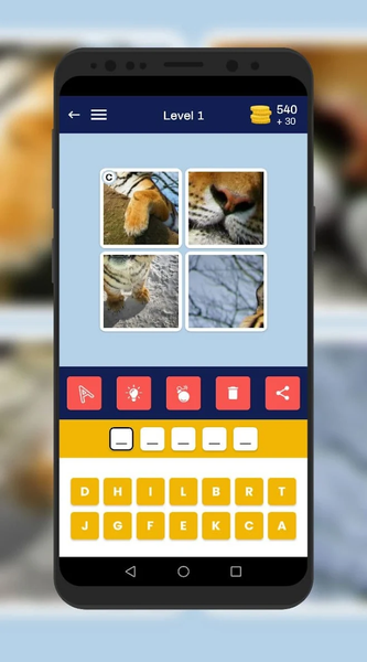 Guess the animal. Word puzzle. - عکس بازی موبایلی اندروید