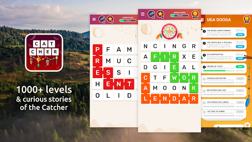 Word Catcher: Word Search - Gameplay image of android game