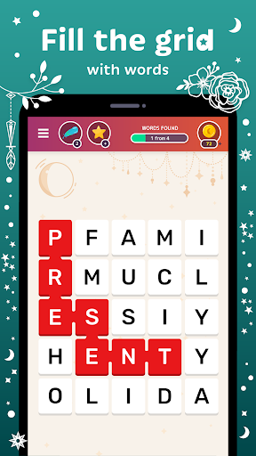 Word Catcher: Word Search - Gameplay image of android game