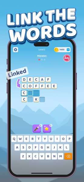 Compounds - Word Chain Puzzle - عکس بازی موبایلی اندروید