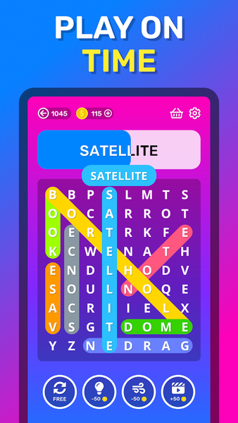 Word Search — Word Puzzle Game - عکس بازی موبایلی اندروید