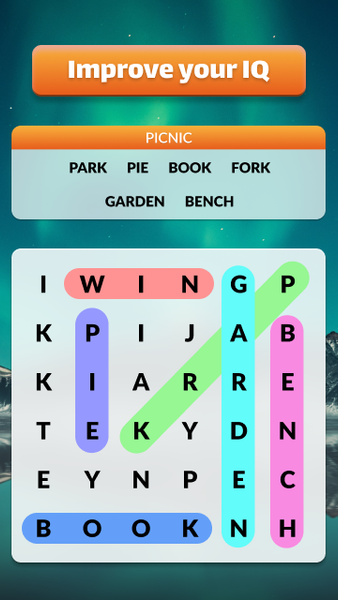 Word Search - Word Trip - Gameplay image of android game