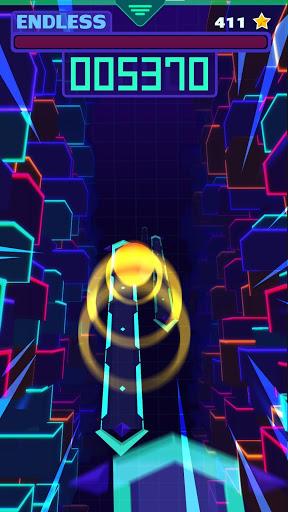 Glow Road - Gameplay image of android game