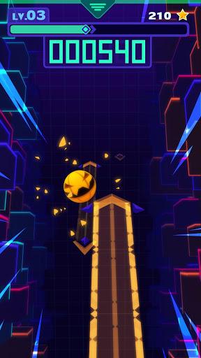 Glow Road - Gameplay image of android game