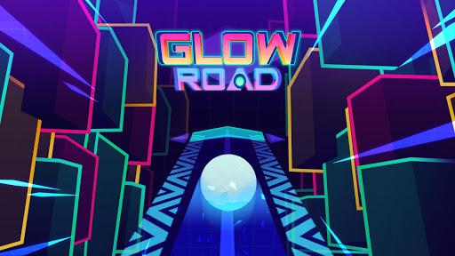 Glow Road - Gameplay image of android game