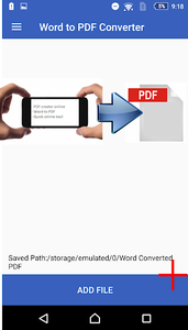 Word to PDF Converter & PDF Creator Online - عکس برنامه موبایلی اندروید