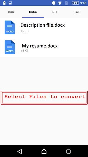 Word to PDF Converter & PDF Creator Online - عکس برنامه موبایلی اندروید