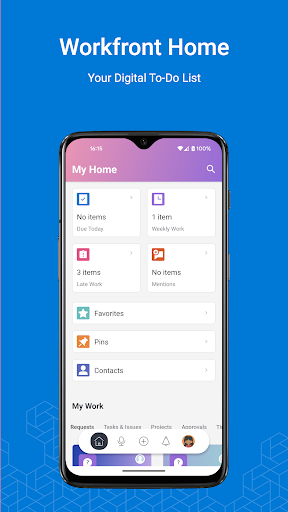 Adobe Workfront - عکس برنامه موبایلی اندروید