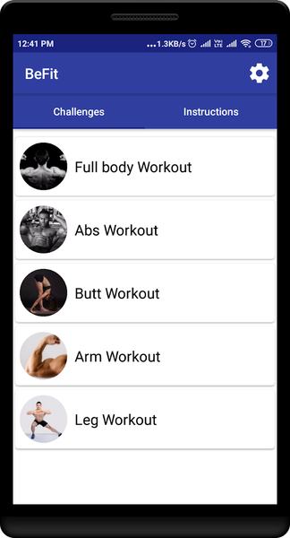 BeFit - Weight Loss & fitness - عکس برنامه موبایلی اندروید