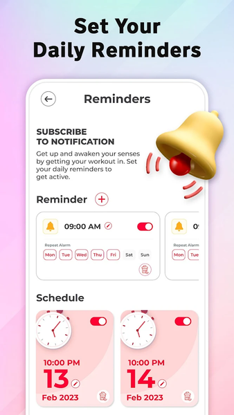Workout Planner 30 Day Fitness - Image screenshot of android app