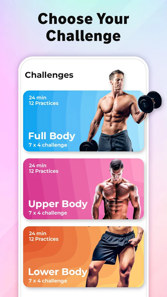 Workout - 30 Day Fitness & Gym - عکس برنامه موبایلی اندروید