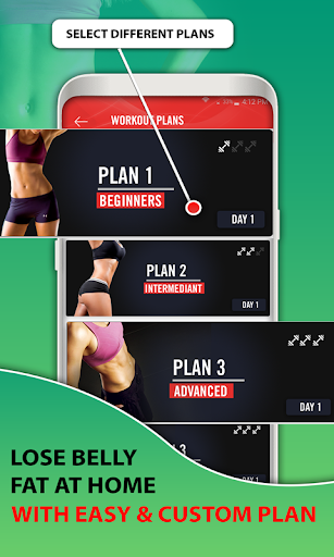 15 Days Belly Fat Workout App - عکس برنامه موبایلی اندروید