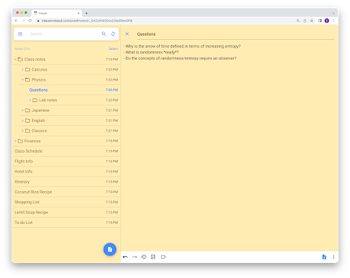 Inkpad Notepad & To do list - Image screenshot of android app