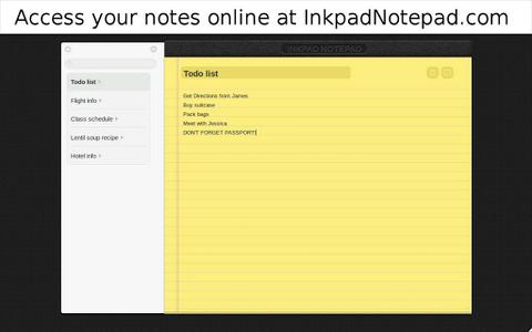 Inkpad Notepad & To do list - عکس برنامه موبایلی اندروید