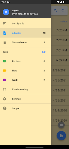 Inkpad Notepad & To do list - Image screenshot of android app