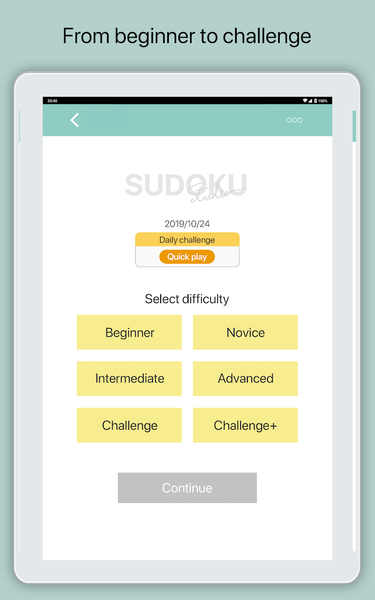 SUDOKU.Studio - عکس بازی موبایلی اندروید