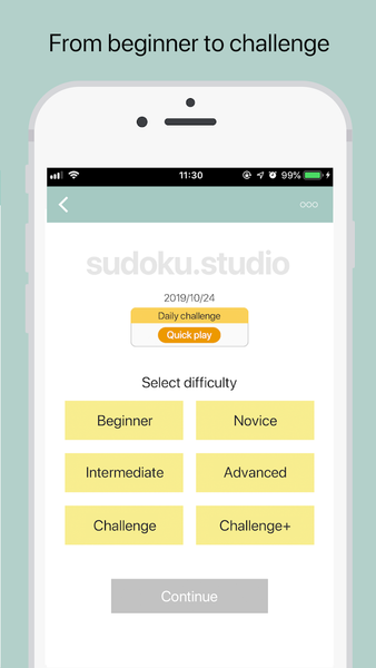 SUDOKU.Studio - Gameplay image of android game