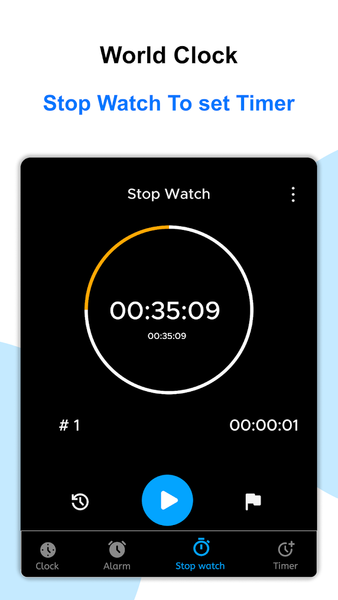 World Clock – World time clock - عکس برنامه موبایلی اندروید