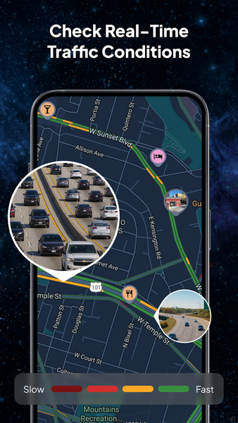 World Explorer ۳D: Live Map - عکس برنامه موبایلی اندروید