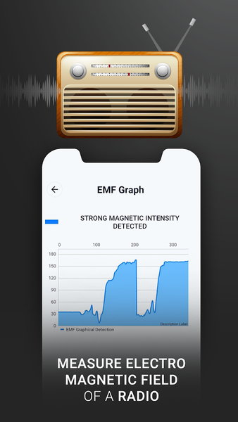 Phone EMF Detector - عکس برنامه موبایلی اندروید