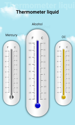Mobile Thermometer - Image screenshot of android app