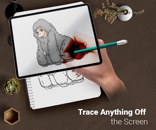 Draw : Trace & Sketch - Image screenshot of android app