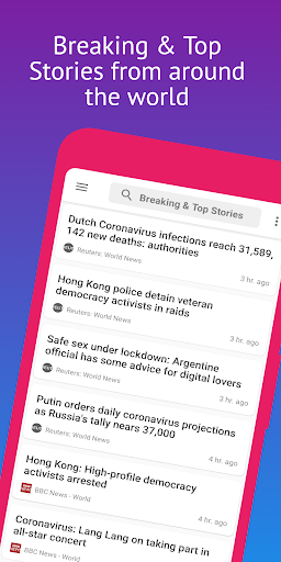 World News: Breaking News App - Image screenshot of android app