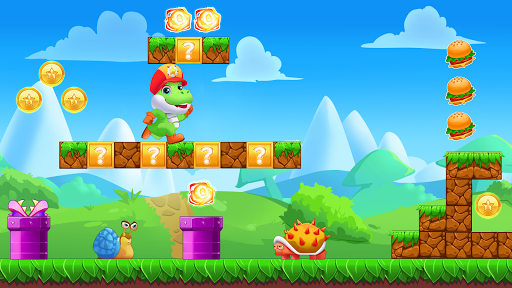 Super Dino Go World - Free New Adventure Game 2021 - Gameplay image of android game