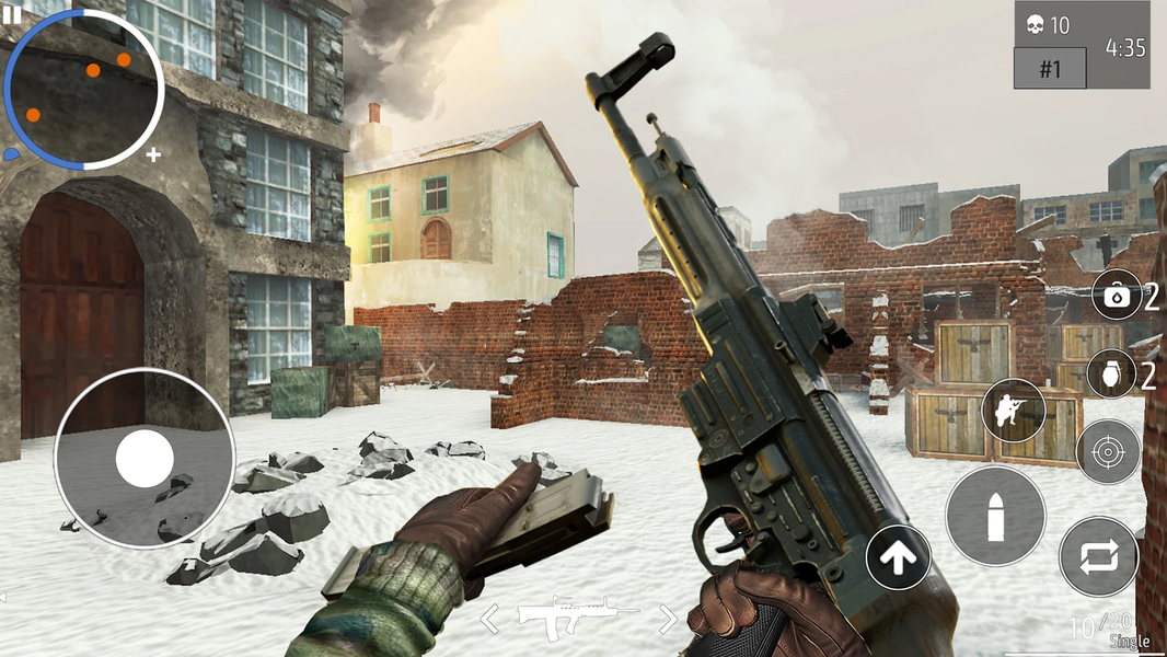 World War 2 Shooter offline - Gameplay image of android game