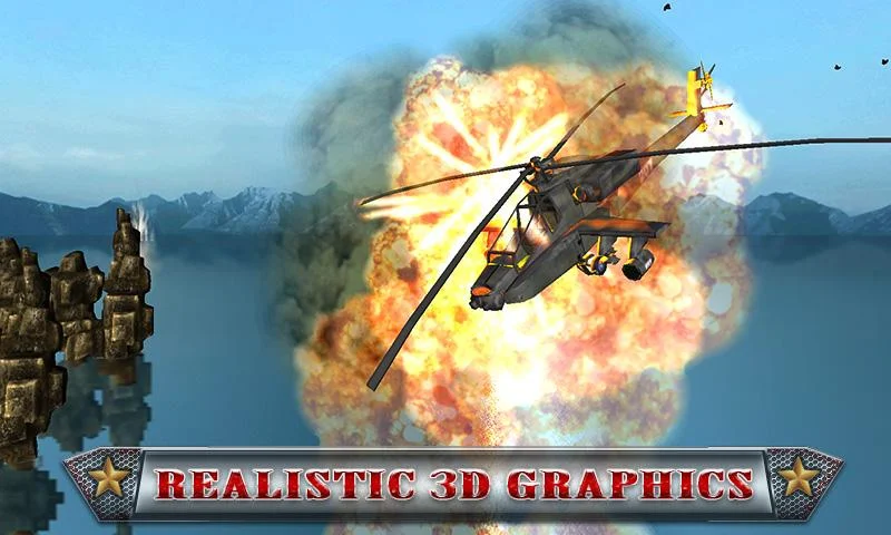 Military Helicopter 3D - Gameplay image of android game