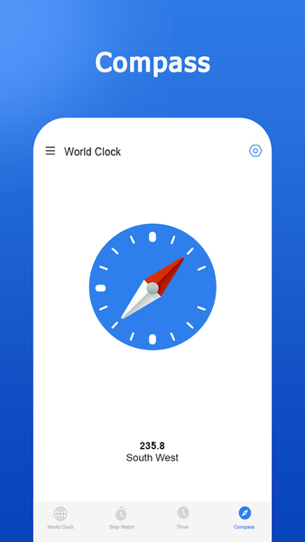 World Clock: World Time Clock - عکس برنامه موبایلی اندروید