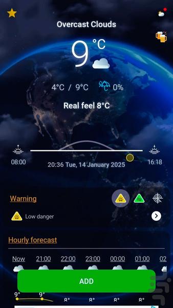 World Weather - هواشناسی جهان❄️🌩️🌞 - عکس برنامه موبایلی اندروید