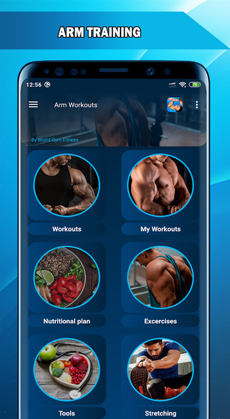 Arm Workouts - Biceps -Triceps - عکس برنامه موبایلی اندروید