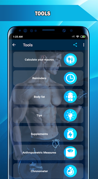 Dumbbell Training Exercises - عکس برنامه موبایلی اندروید