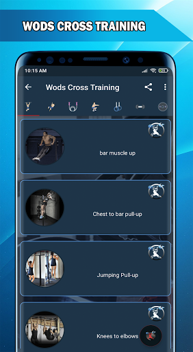 Wods Cross Training : Wod Workouts - عکس برنامه موبایلی اندروید