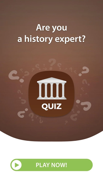 World History Quiz - عکس برنامه موبایلی اندروید