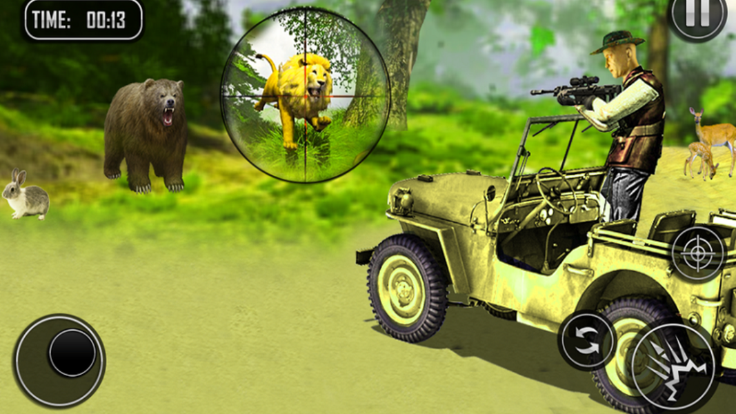Sniper Shooter Jungle Hunter - عکس بازی موبایلی اندروید