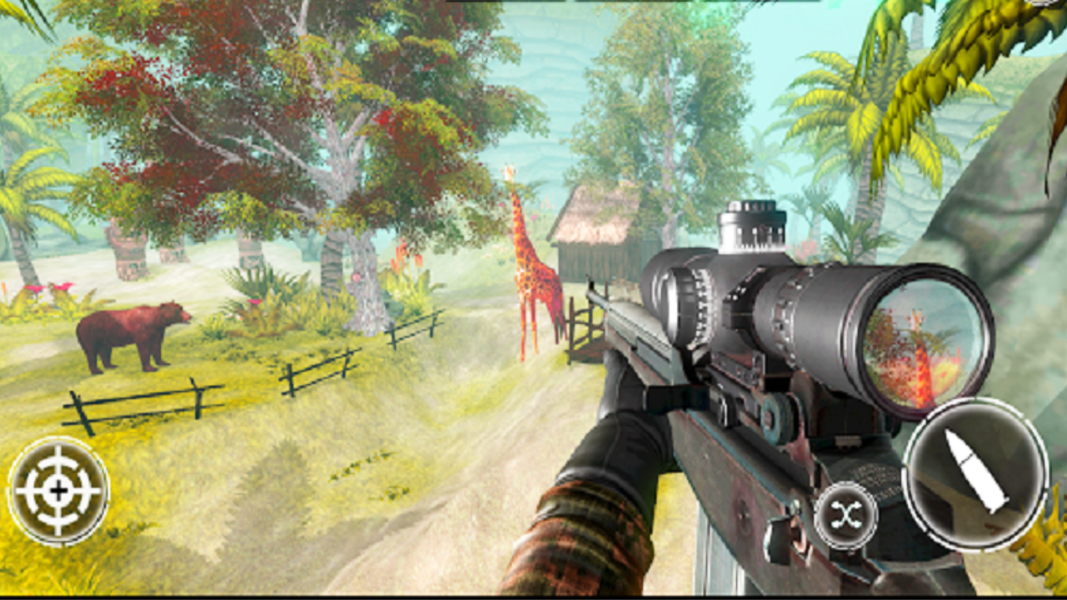 Sniper Shooter Jungle Hunter - عکس بازی موبایلی اندروید