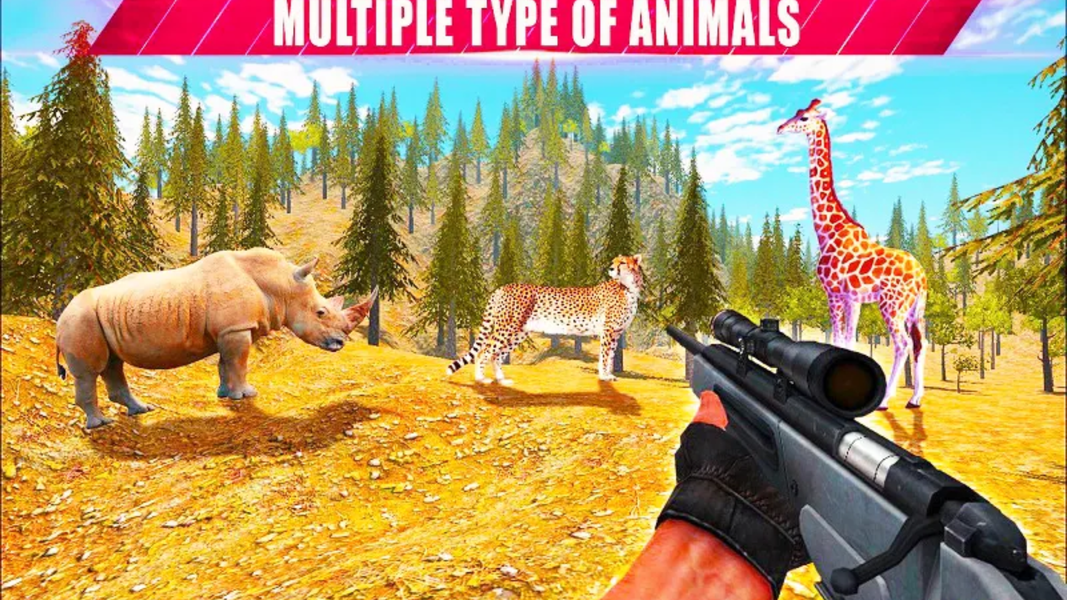 Sniper Shooter Jungle Hunter - عکس بازی موبایلی اندروید
