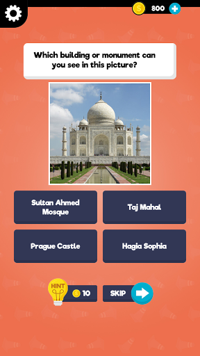 Famous Buildings Quiz: Historical Monuments Trivia - عکس برنامه موبایلی اندروید