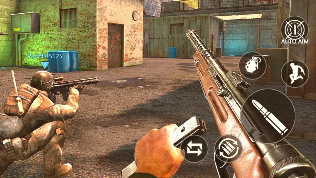 Fire Squad- Battleground War - Gameplay image of android game