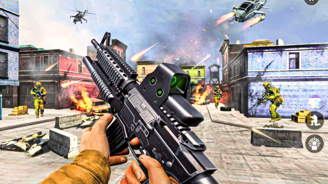Fire Squad- Battleground War - Gameplay image of android game