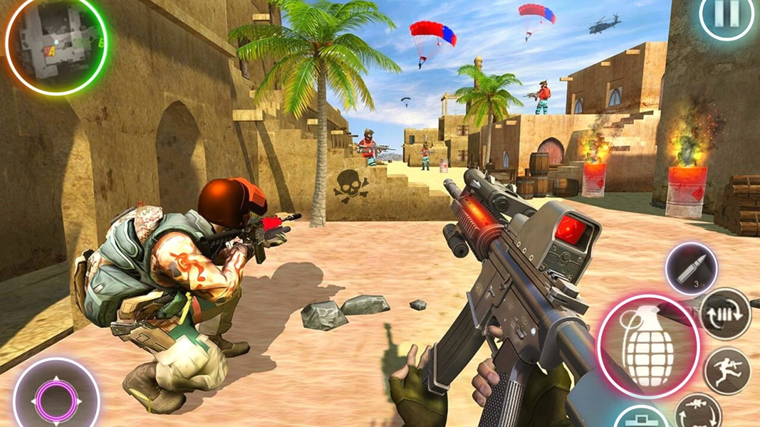 Fire Squad- Battleground War - عکس بازی موبایلی اندروید