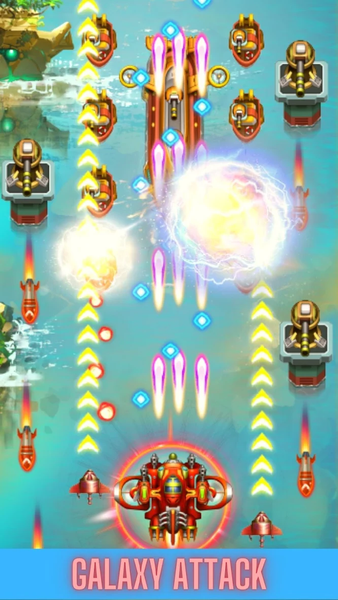 Galaxy Alien-Spaceship Shooter - عکس برنامه موبایلی اندروید