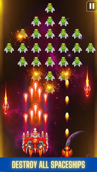 Galaxy Alien-Spaceship Shooter - Image screenshot of android app