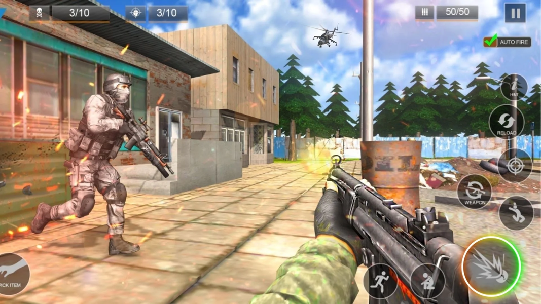 World of War- FPS Army - عکس بازی موبایلی اندروید