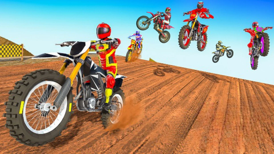 Bike Stunt Ramp Master Racer - Gameplay image of android game