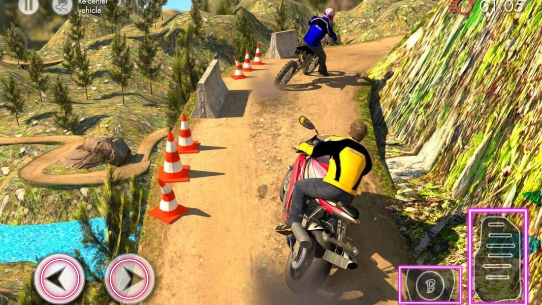 Bike Stunt Ramp Master Racer - Gameplay image of android game