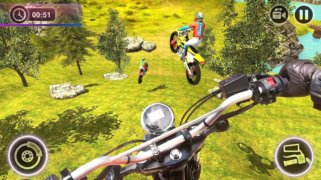 Bike Stunt Ramp Master Racer - Gameplay image of android game