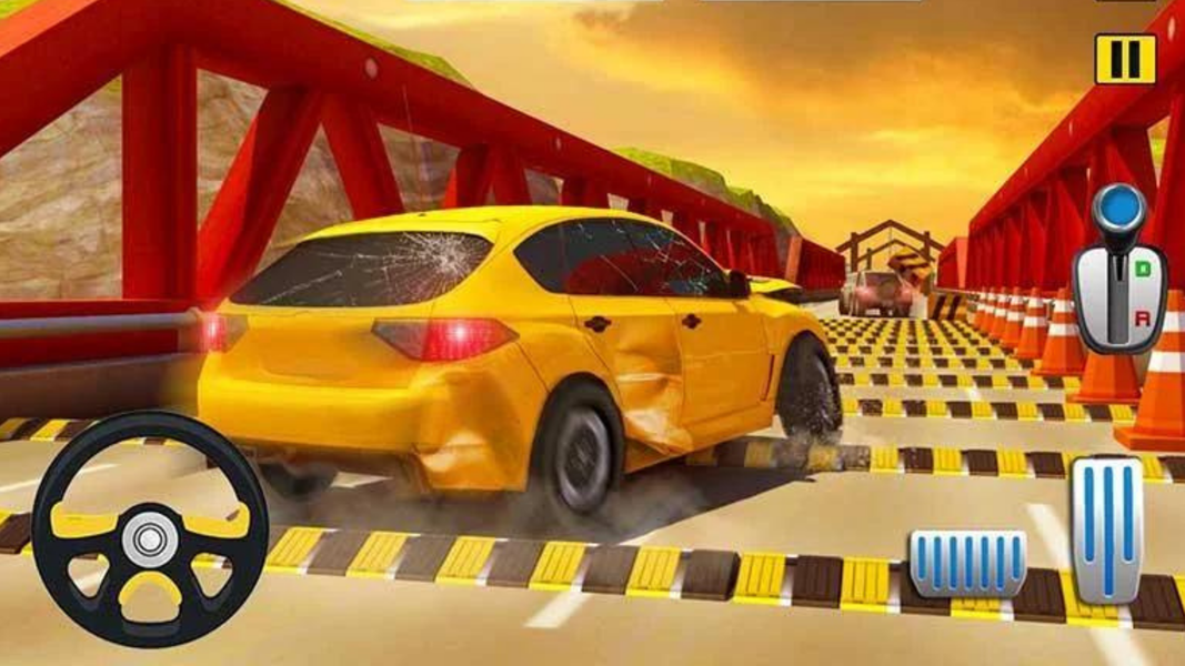 Car Wreck Simulator-Speed Bump - عکس بازی موبایلی اندروید